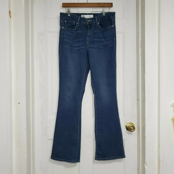 Levi's Denim - Signature Levi Strauss 423 Denim Jeans Mid Rise Bootcut size 10M